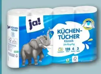 REWE Center ja! Küchentücher Angebot