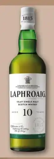 REWE Center Laphroaig Islay Single Malt Scotch Whisky 10 Years Angebot