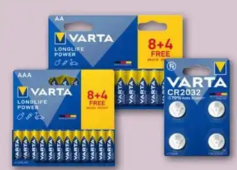REWE Center Varta CR2032 Batterien Angebot