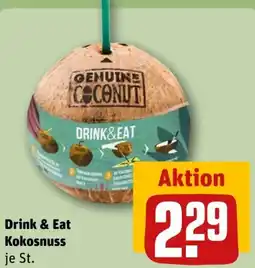 REWE Genuine Coconut Drink & Eat Kokosnuss Angebot