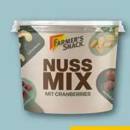 REWE Farmer's Snack Bio Nuss Mix Angebot