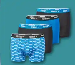 REWE Center Puma Herren-Boxershorts 4er-Pack Angebot