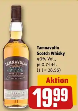 REWE Tamnavulin Speyside Single Malt Scotch Whisky Angebot