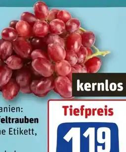 REWE Tafeltrauben Angebot