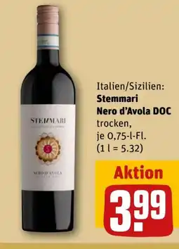 REWE Stemmari Nero D'avola Angebot
