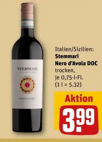 REWE Stemmari Nero D'avola Angebot