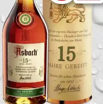 trinkgut Asbach Spezialbrand 15 Jahre Angebot