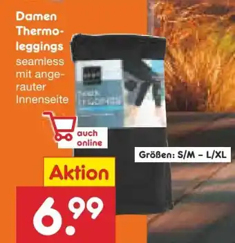 Netto Marken-Discount Spirit of Colours Damen Thermo-Leggings Angebot