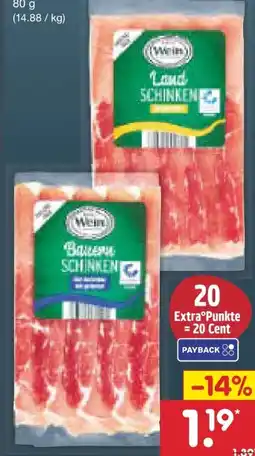 Netto Marken-Discount Familie Wein Rohschinkenspezialitäten Angebot