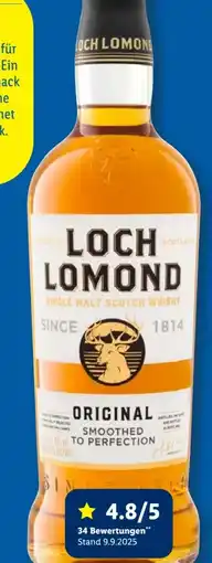 Lidl Loch Lomond Single Malt Scotch Whisky Angebot