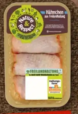 nahkauf Nature & Respect Pollofino Freiland Hähnchen Oberschenkel Angebot