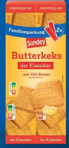 Lidl Sondey Butterkeks Angebot