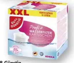 Edeka Gut & Günstig Wasserfilterkartuschen Profi + XXL Angebot