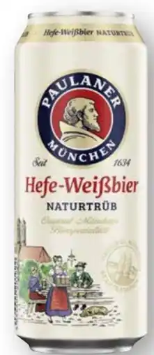 Edeka Paulaner Hefe-Weißbier Naturtrüb Angebot