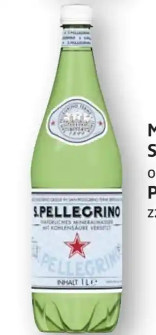 Edeka San Pellegrino Mineralwasser Angebot