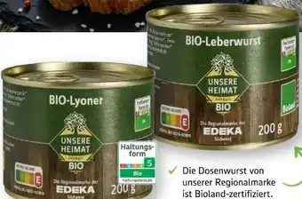 Edeka Unsere Heimat Echt & Gut Bio-Lyoner Angebot