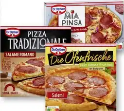 Scheck-in-Center Dr. Oetker Die Ofenfrische Salami Angebot