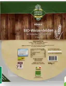 Edeka Unsere Heimat Echt & Gut Bio Weizenböden Angebot