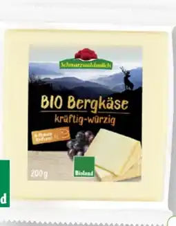 Edeka Schwarzwaldmilch Bio Bergkäse Kräftig-Würzig Angebot
