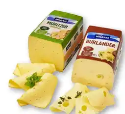 Scheck-in-Center Milram Burlander Angebot