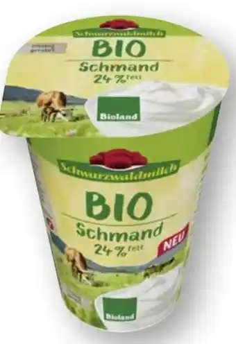 Scheck-in-Center Schwarzwaldmilch Bio Schmand Angebot