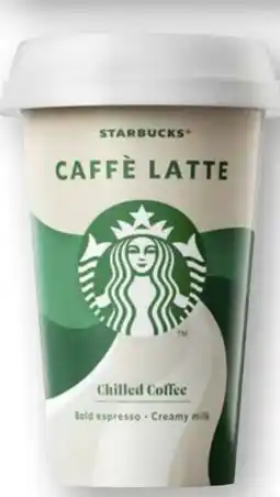 Scheck-in-Center Starbucks Caffe Latte Angebot