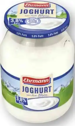 Scheck-in-Center Ehrmann Allgäuer Joghurt Angebot