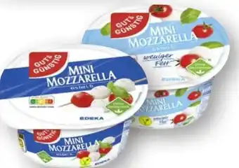 Scheck-in-Center Gut & Günstig Mozzarella-Mini Angebot