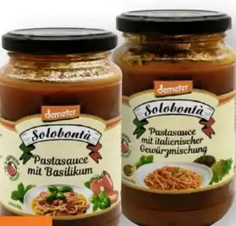 Edeka Solobonta Pastasauce mit Basilikum Angebot