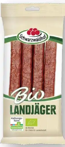 Edeka Schwarzwaldhof Bio Landjäger Angebot