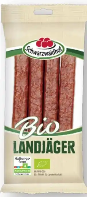 Edeka Schwarzwaldhof Bio Landjäger Angebot