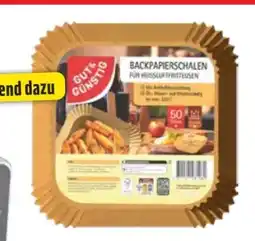 Edeka Gut & Günstig Backpapierschalen Angebot