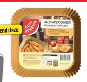 Edeka Gut & Günstig Backpapierschalen Angebot