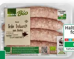 Edeka Edeka Bio Grobe Bratwurst Angebot