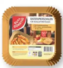 Scheck-in-Center Gut & Günstig Backpapierschalen Angebot
