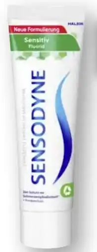 Scheck-in-Center Sensodyne Sensitiv Fluorid Zahncreme Angebot