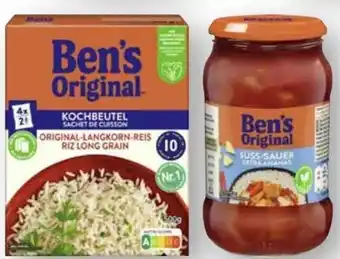 Scheck-in-Center Ben's Original Kochbeutel Original-Langkorn-Reis Angebot