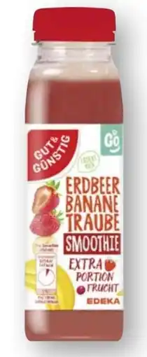 Scheck-in-Center Gut & Günstig Erdbeer-Banane-Traube Smoothie Angebot