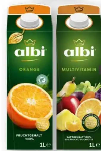 Scheck-in-Center Albi Saft Angebot