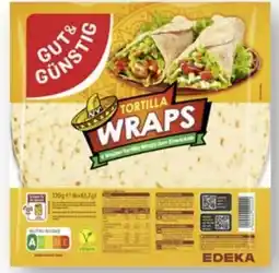 Scheck-in-Center Gut & Günstig Tortilla Weizen Wraps Angebot