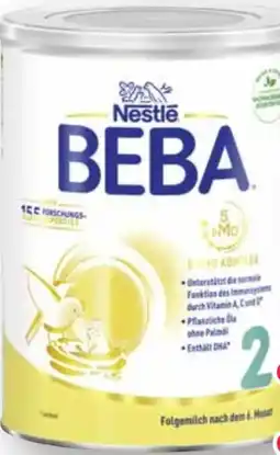 Scheck-in-Center Nestlé Beba Folgemilch 2 Angebot