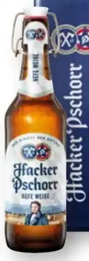 Scheck-in-Center Hacker-Pschorr Hefe Weiße Angebot