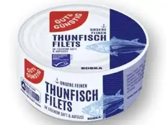 Scheck-in-Center Gut & Günstig Thunfischfilets Angebot