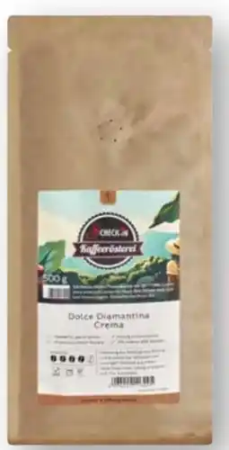 Scheck-in-Center Scheck-in Kaffeerösterei Dolce Diamantina Crema Angebot