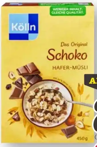 Scheck-in-Center Kölln Das Original Schoko Hafer-Müsli Angebot