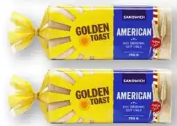 Scheck-in-Center Golden Toast American Sandwich Angebot
