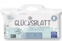 Scheck-in-Center Glücksblatt Toilettenpapier Angebot