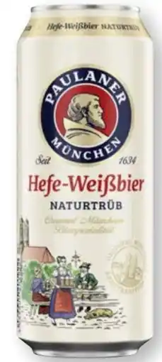 Scheck-in-Center Paulaner Hefe-Weißbier Naturtrüb Angebot
