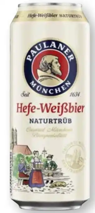 Scheck-in-Center Paulaner Hefe-Weißbier Naturtrüb Angebot