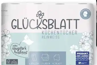 Scheck-in-Center Glücksblatt Küchentücher Angebot